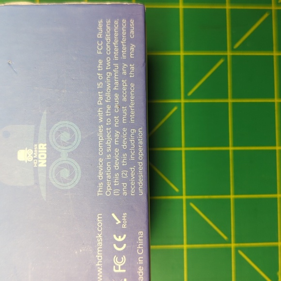 Intelligent charger! BRAND NEW W/ Box HD Mask Noir - Picture 2 of 5